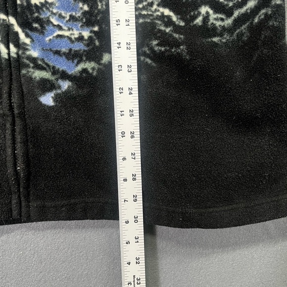 Vintage Trail Crest Fleece Bald Eagle Forrest Jacket Mens 3XL Scenic 1457 - Picture 5 of 7